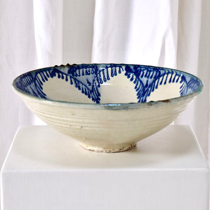 19th Century Andalusian Glazed Bowl Andalusia, Spain, 1800s