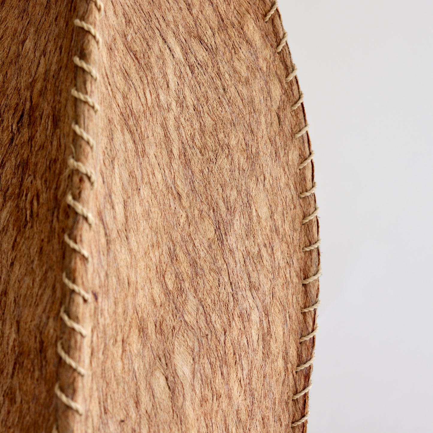 Sculptural Coir lamp