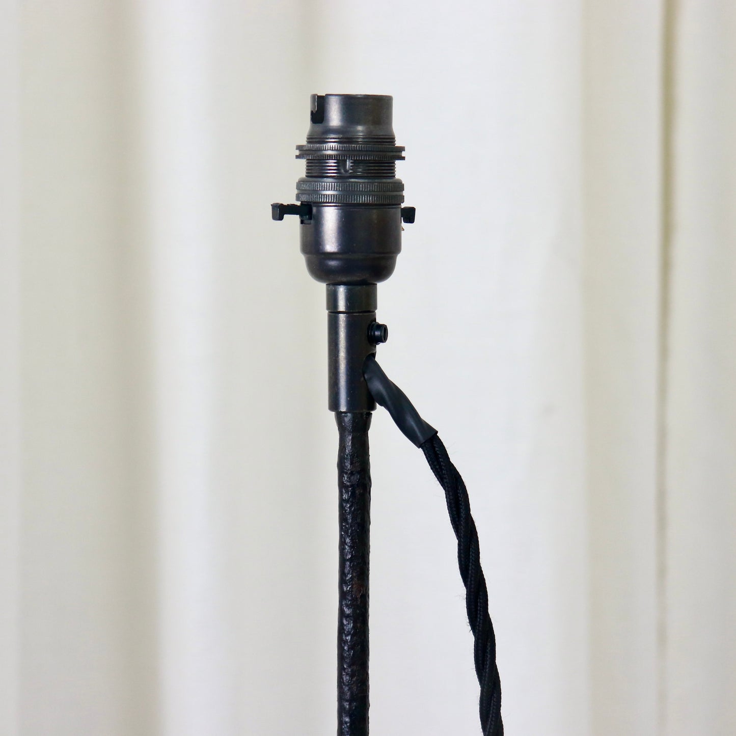 Gnarly Wrought Iron Lamp
