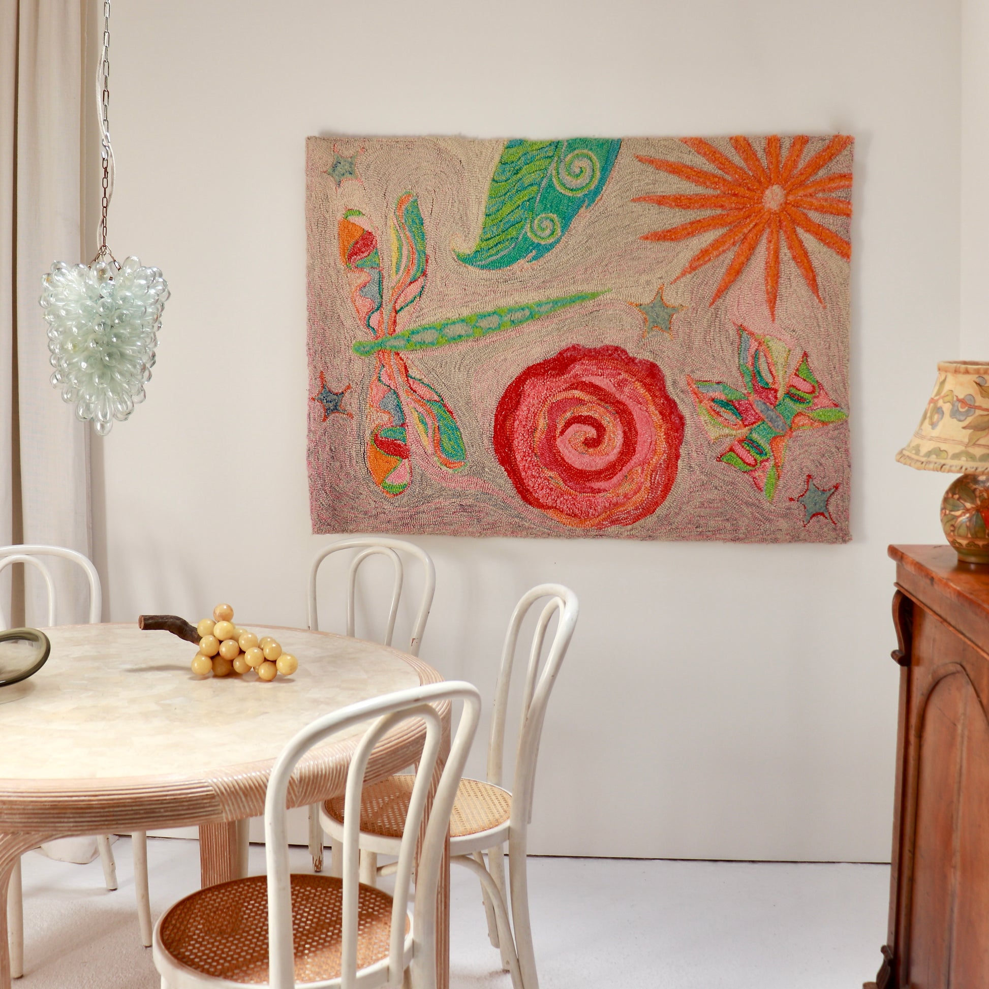 Annie Sherburne Boheme wool tapestry wall hanging