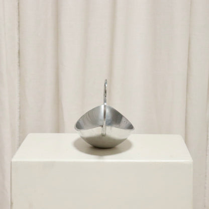 Vintage Cast Aluminium Scroll-Handled Dish / Catchall  *RESERVED*