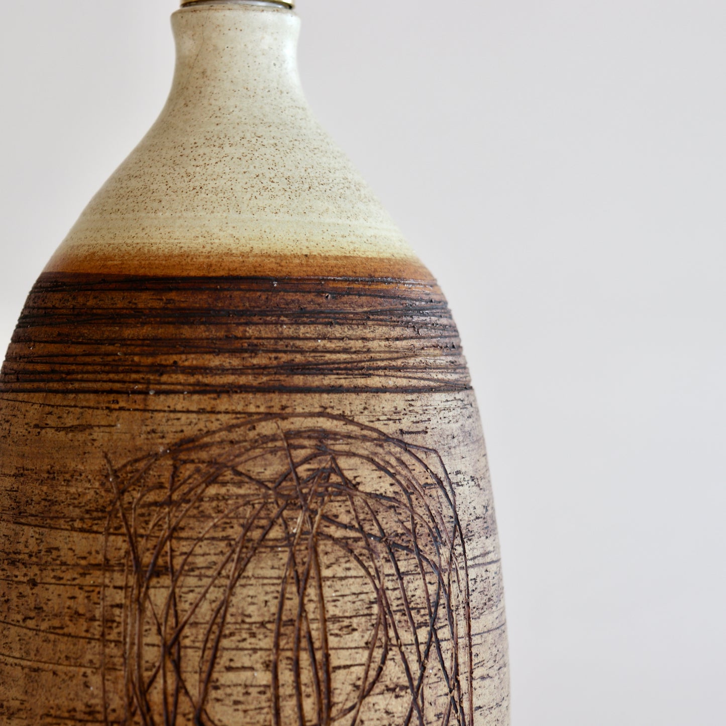 Vintage Pottery Lamp