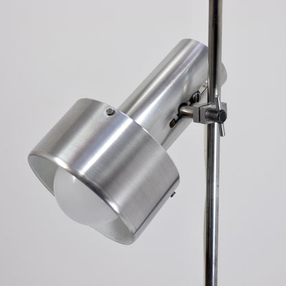 Vintage Aluminium floor lamp