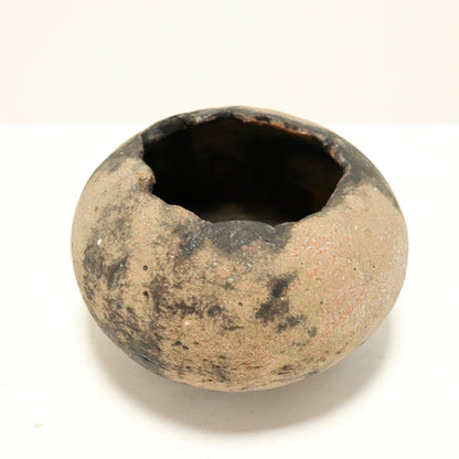 Primitive-form Cornish Studio Pottery Vessel