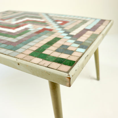 Mosaic coffee table 1950's