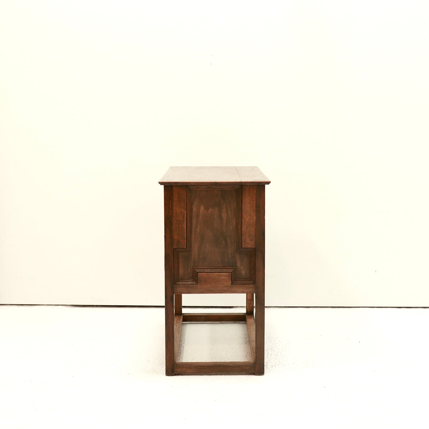 Petite Brutalist Oak Cupboard