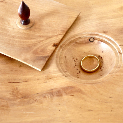 Delicately Turned Lidded Box