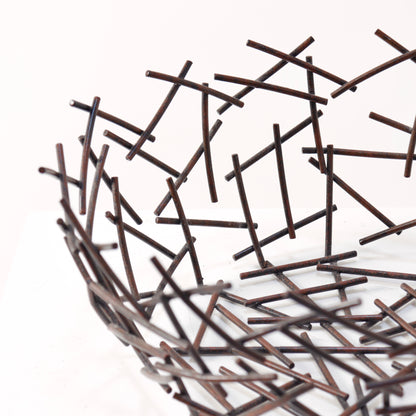 Abstract Wire Bowl