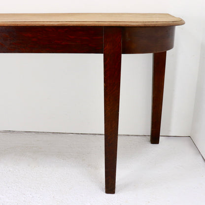 Early 19th Century Georgian Oak Serving Table/Desk *RESERVED*