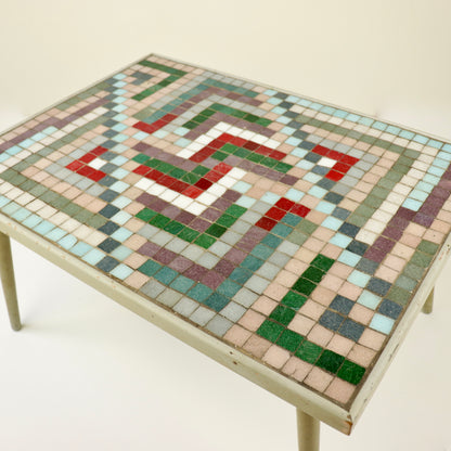 Mosaic coffee table 1950's