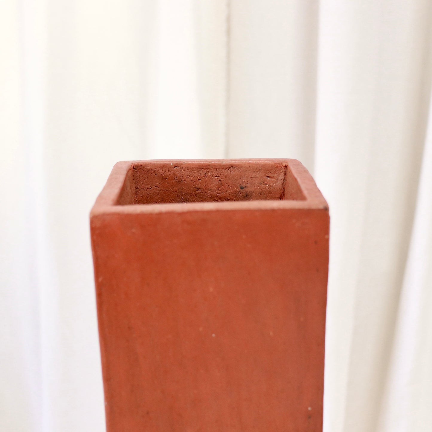 Hand-built Terracotta Slab Vase