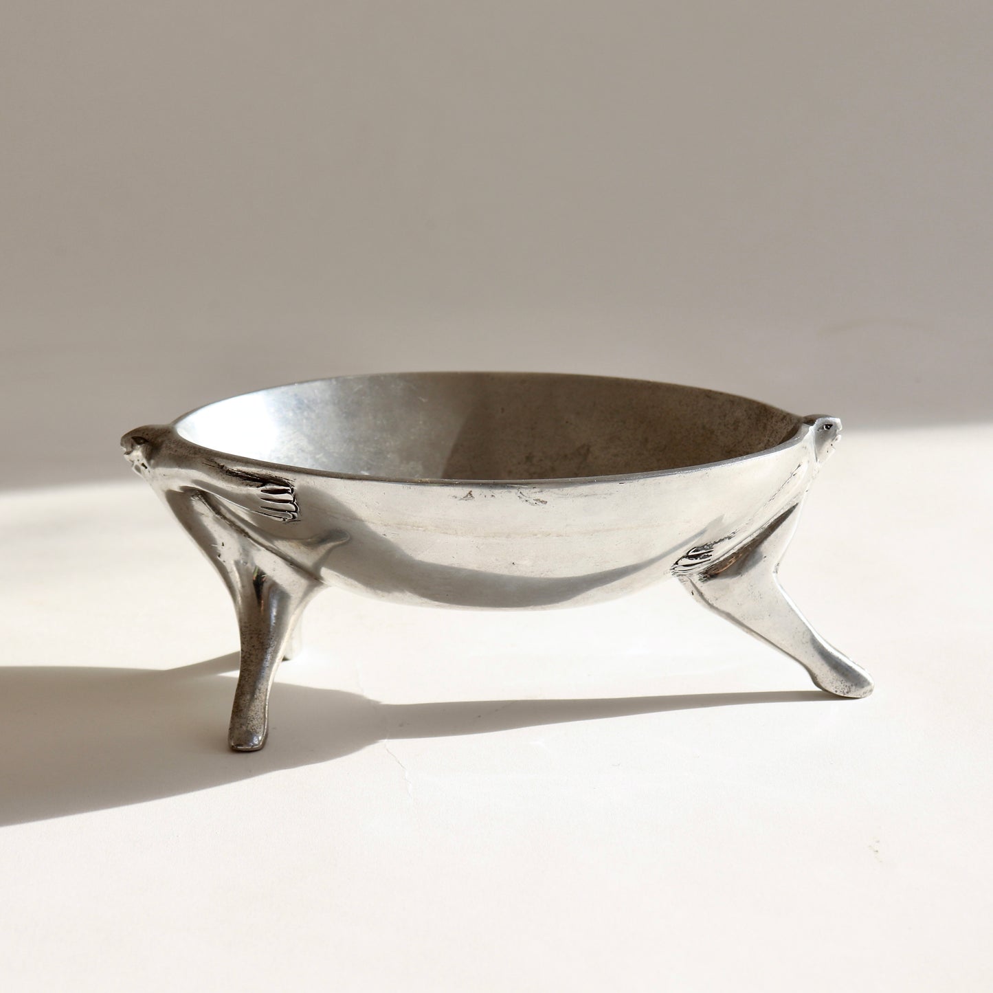 Vintage Carol Boyes decorative dish silver tone