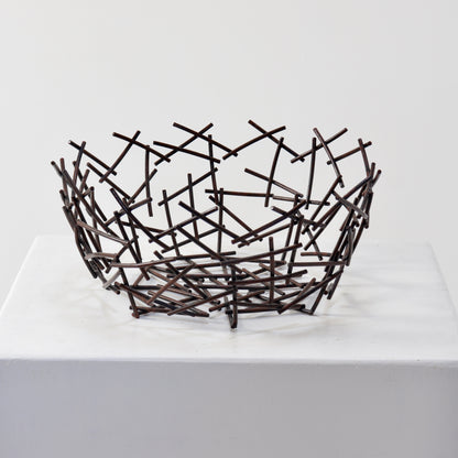 Abstract Wire Bowl