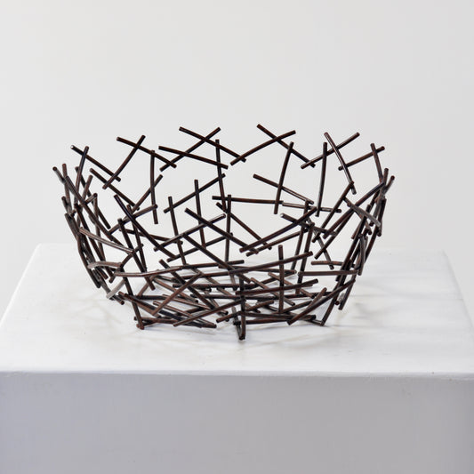 Abstract Wire Bowl