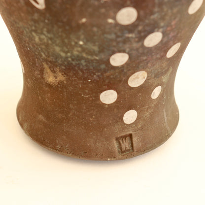 Studio Pottery Vase with Sgraffito Decoration