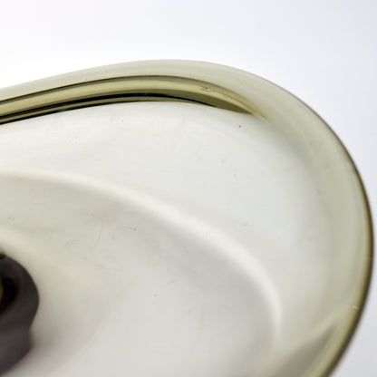 Freeform Holmegaard art glass dish.