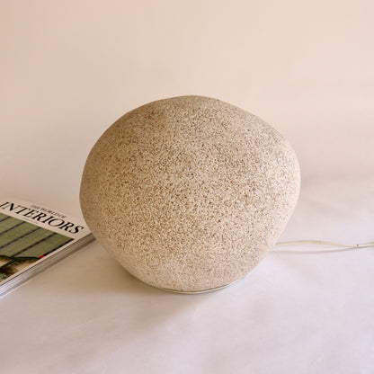 Moon Rock Lamp by André Cazenave