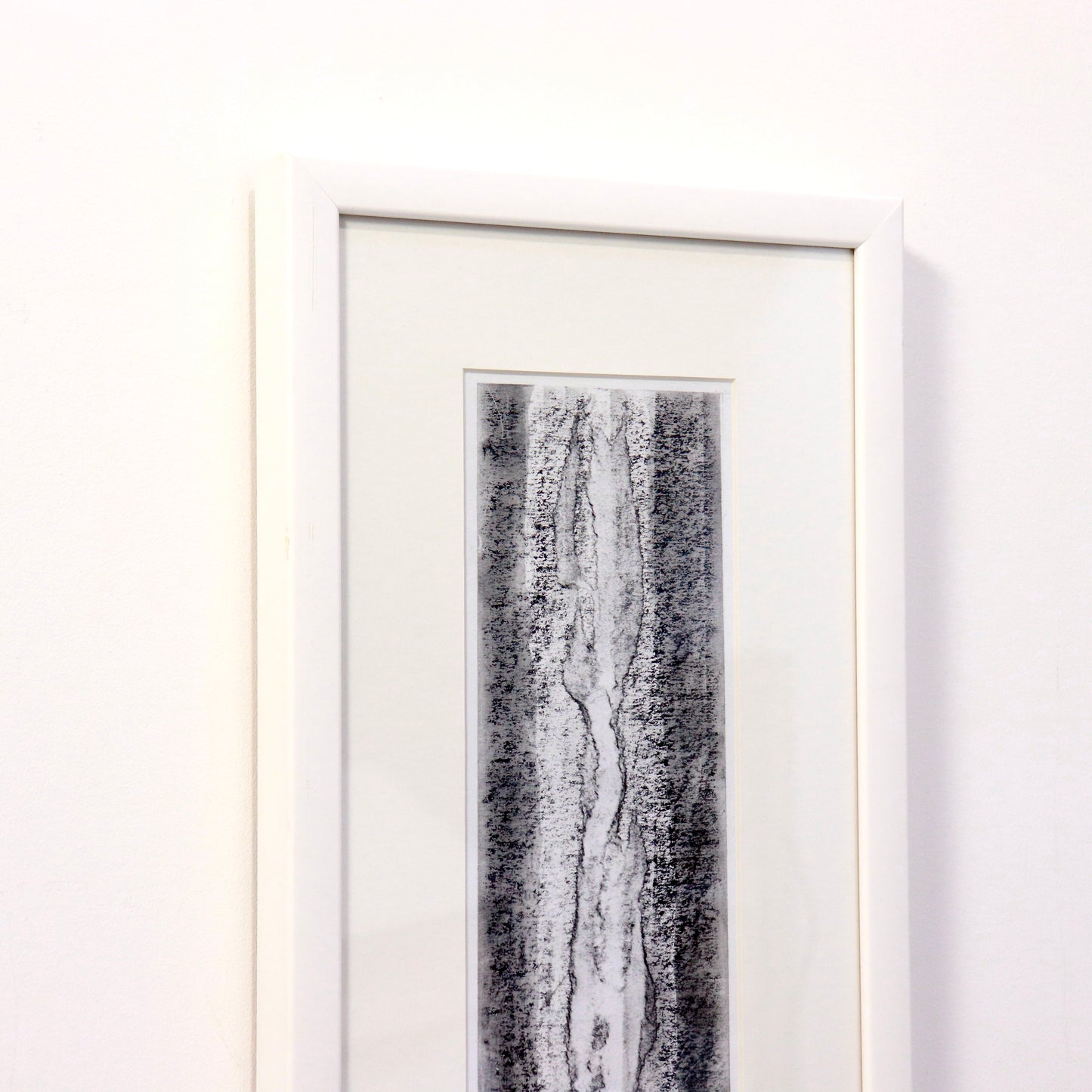 Side angle of framed David Roberts artwork