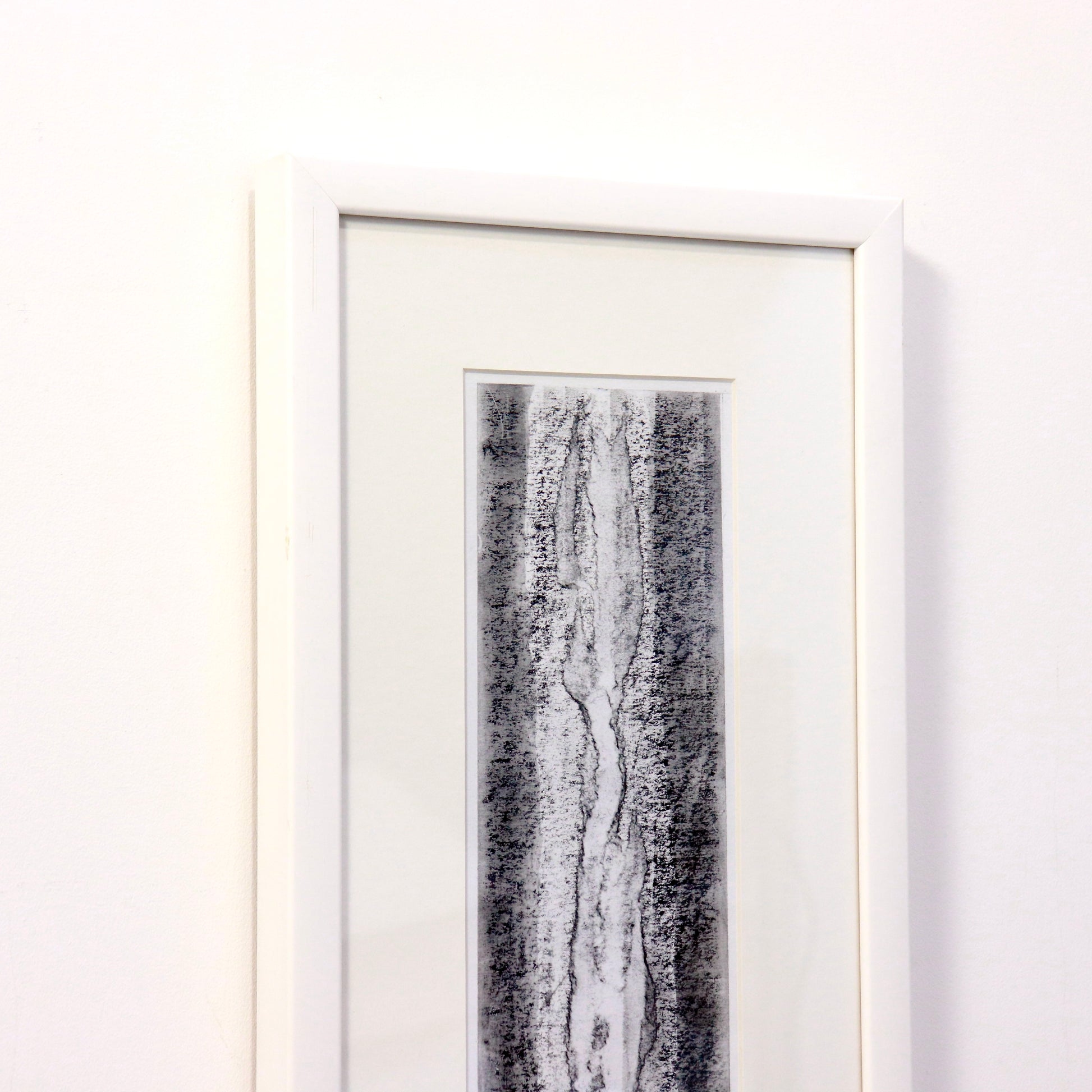 Side angle of framed David Roberts artwork