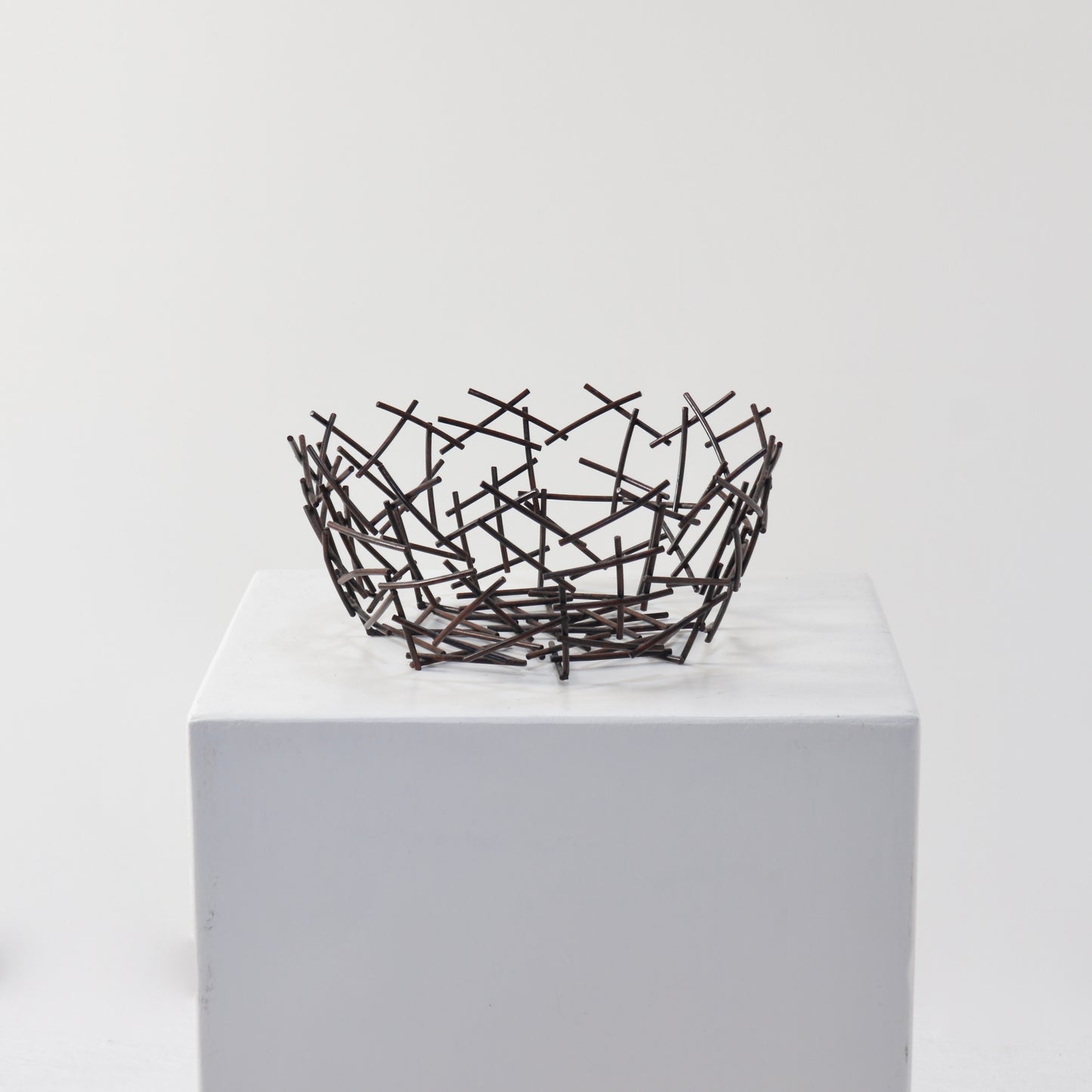 Abstract Wire Bowl