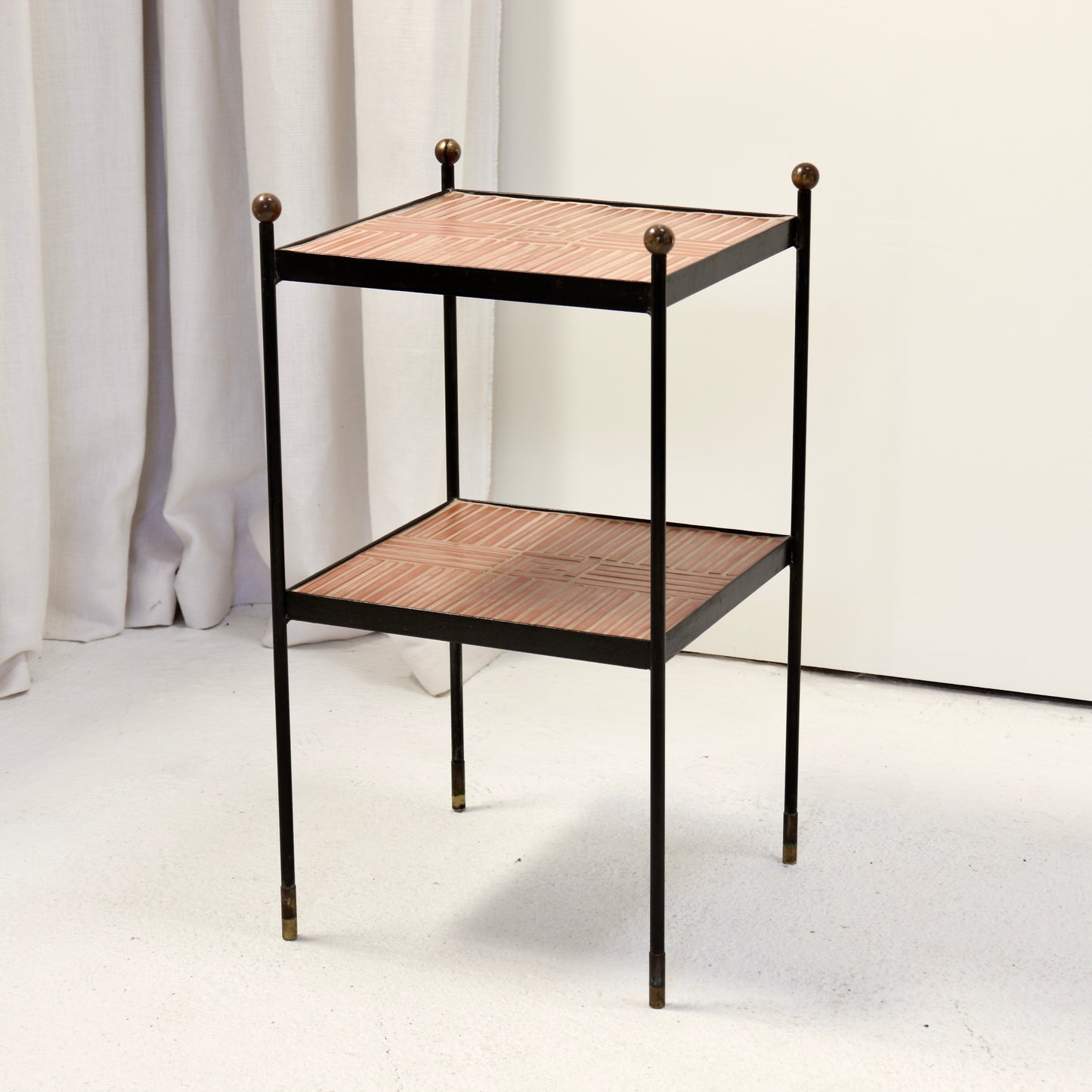 Terracotta Tile side table