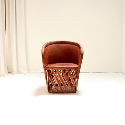 Early 20th Century Mexican Equipal Chair
