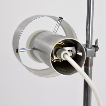 Vintage Aluminium floor lamp