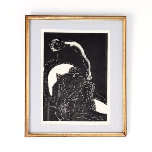 Christopher P. Wood — Mono Print, 1990