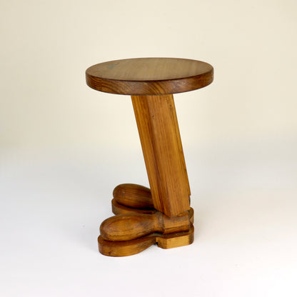 Postmodern side table/stool