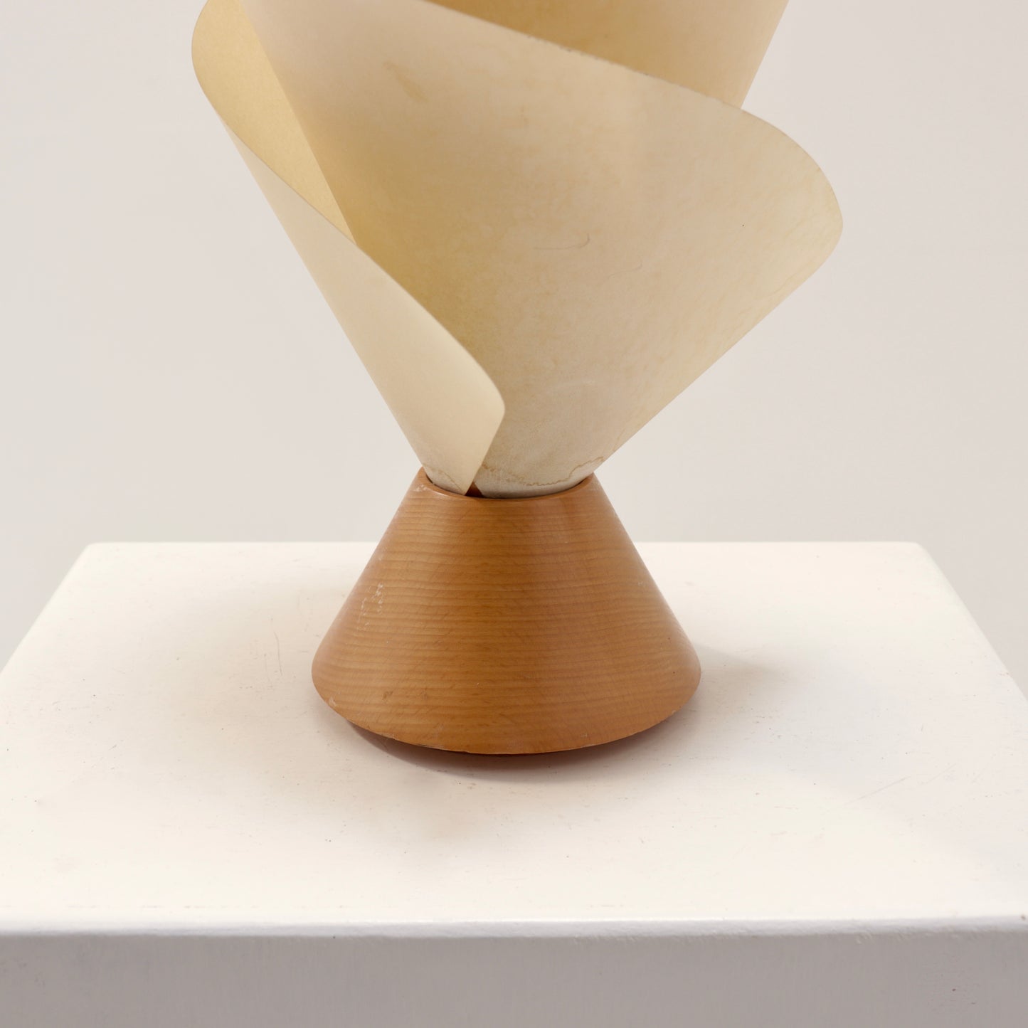 Spiral Parchment Table Lamp