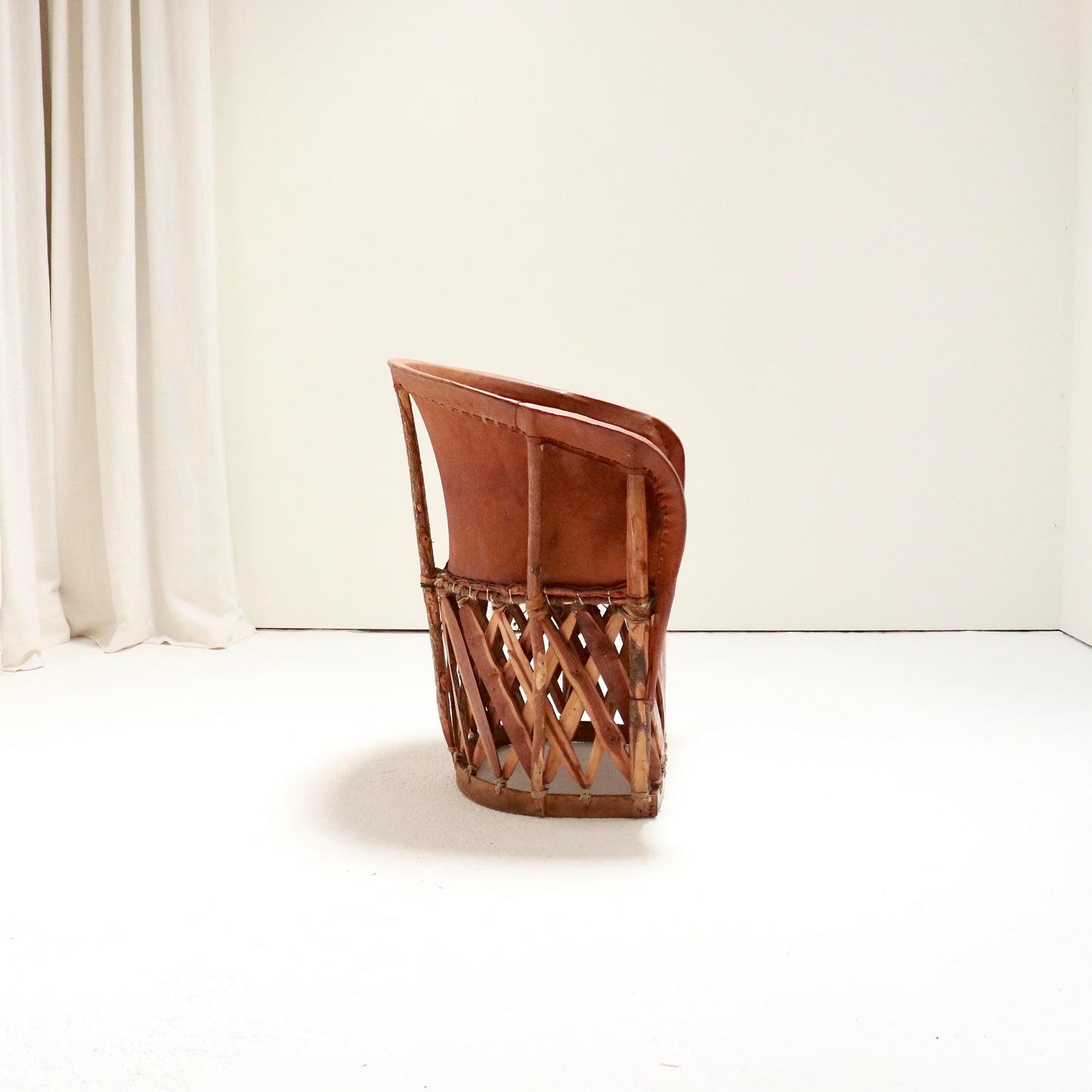 Early 20th Century Mexican Equipal Chair