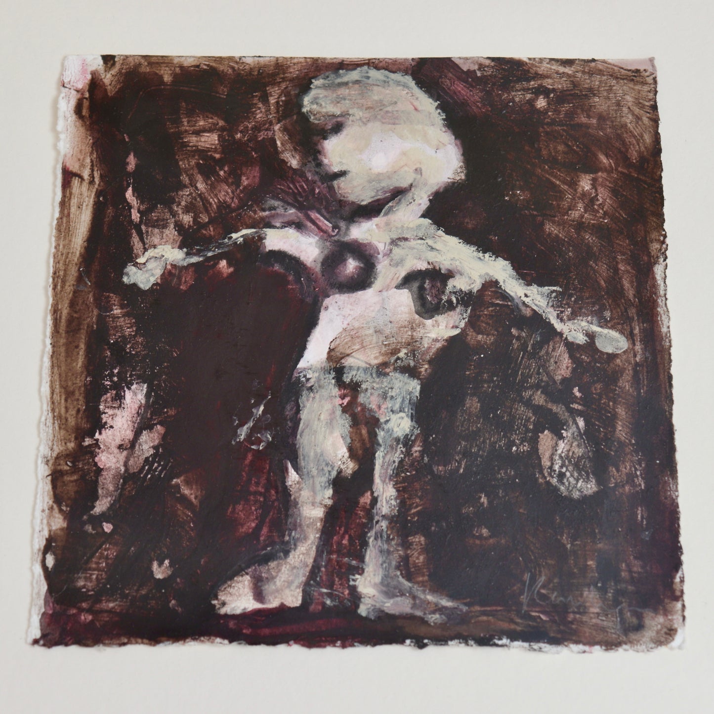 Kate Walters Oil on paper