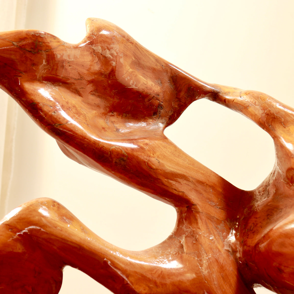 Monumental Sculptural Root Wood Armchair