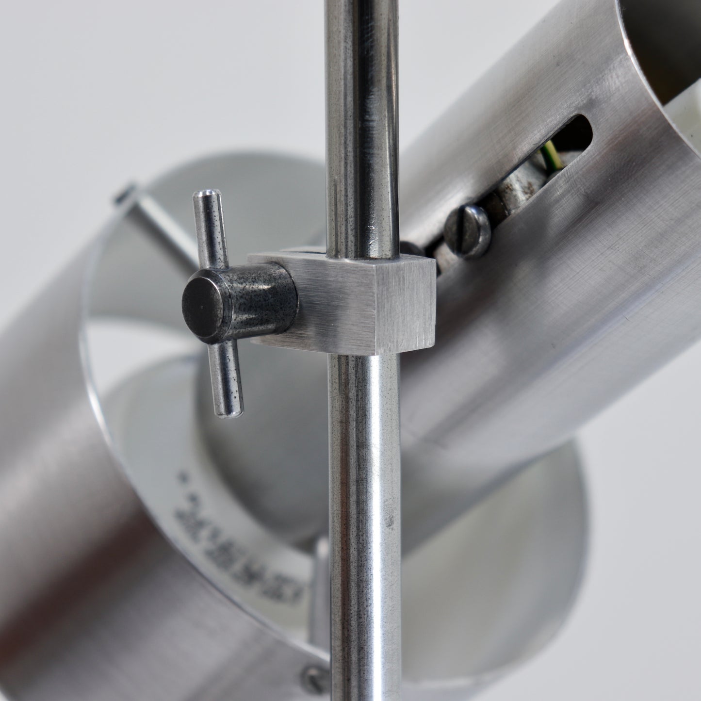 Vintage Aluminium floor lamp