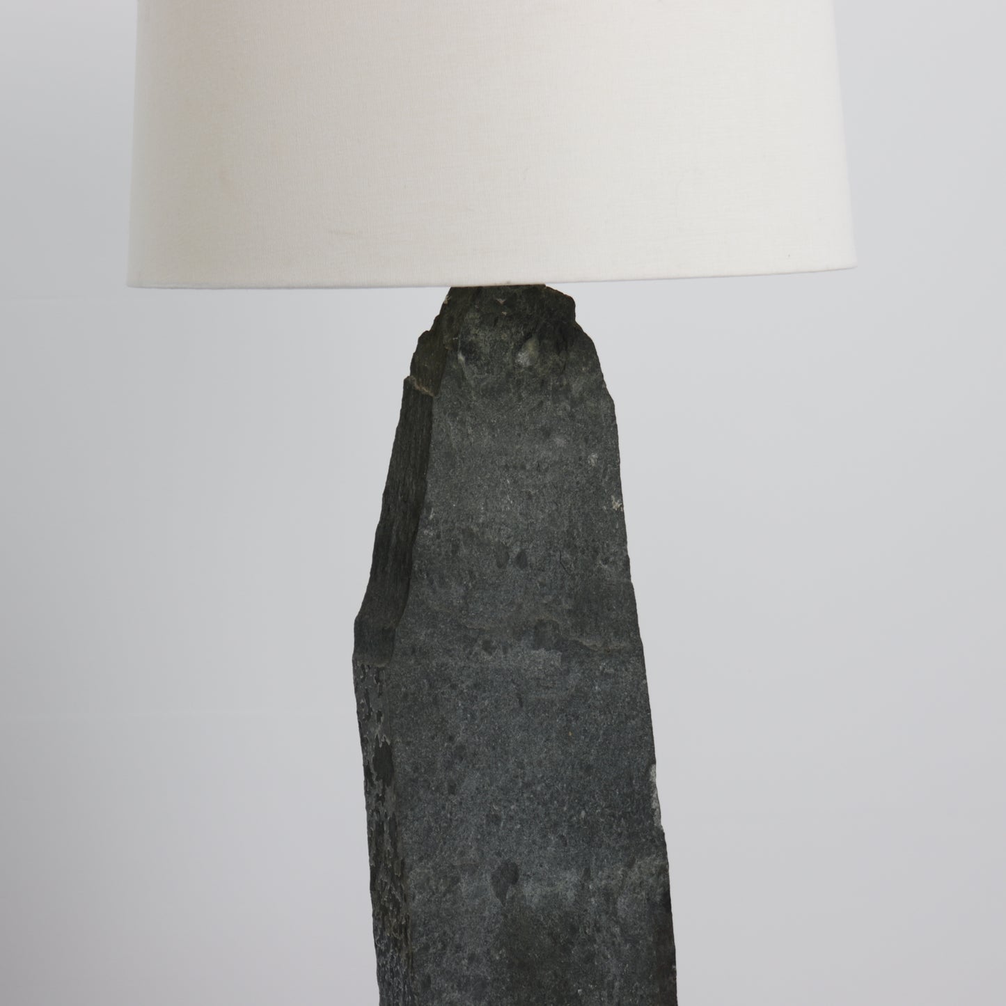 Slate slab lamp