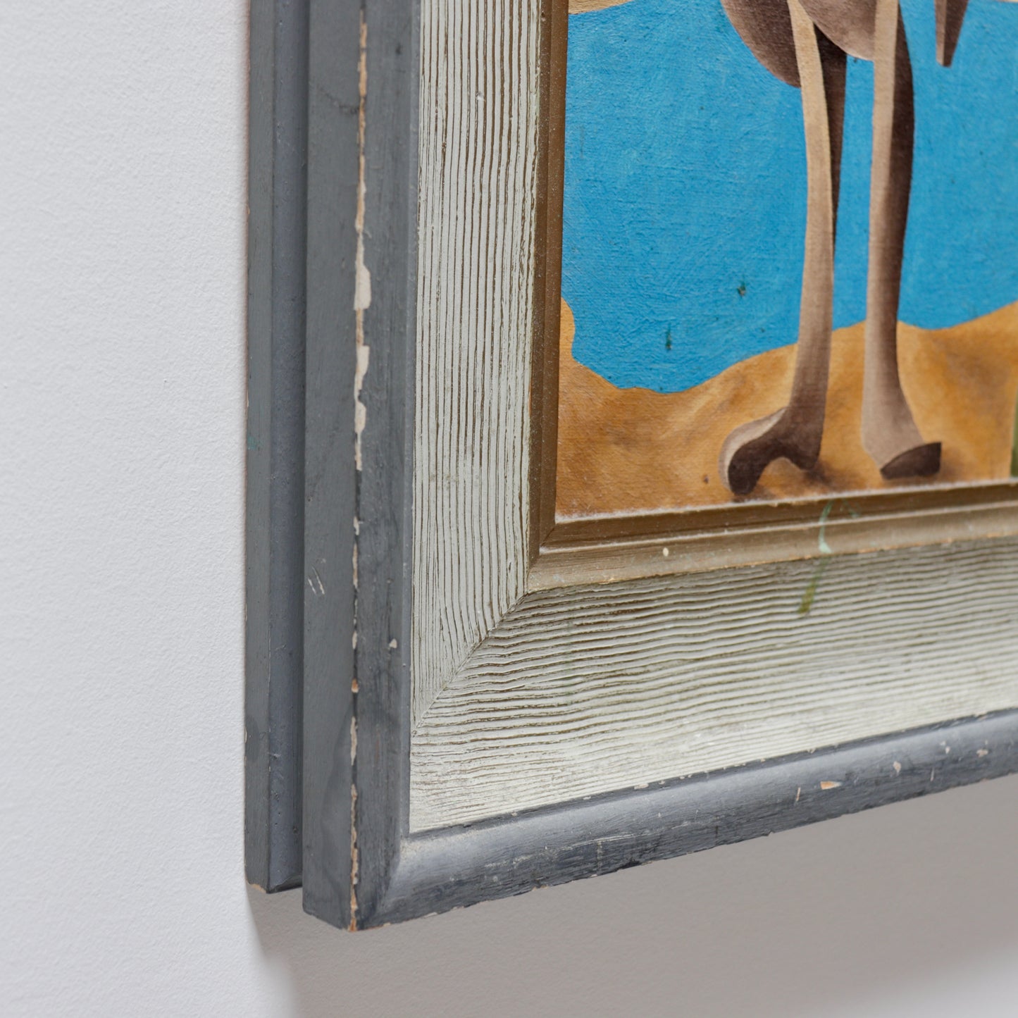 Abstract Oil on Board