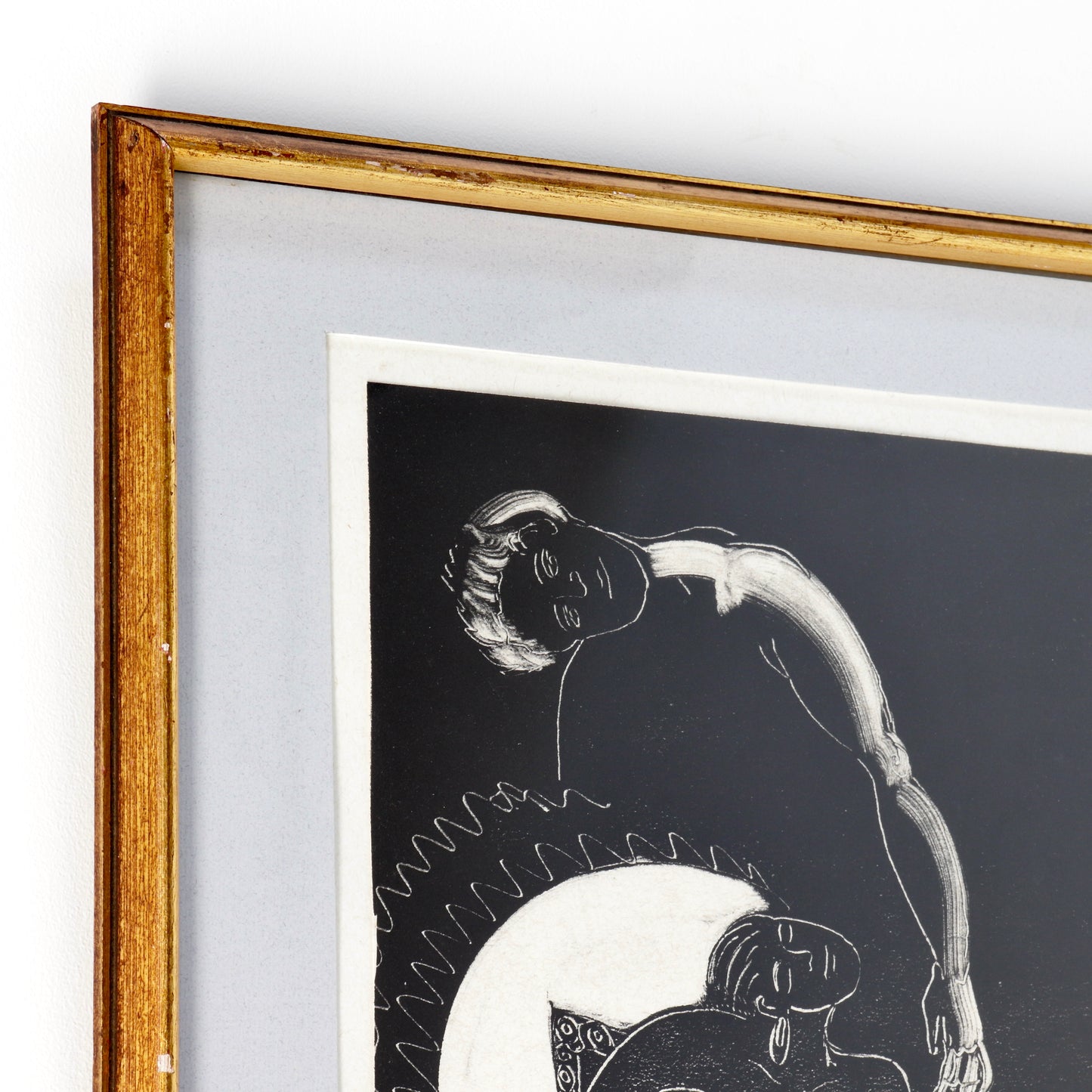 Christopher P. Wood — Mono Print, 1990