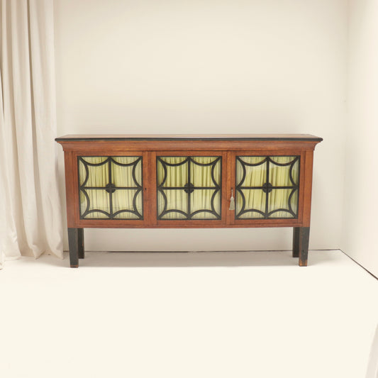 Early 20th Century French Sideboard with Glazed Doors