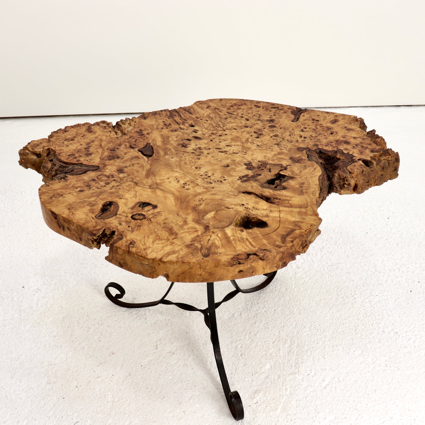 Walnut Burr side table