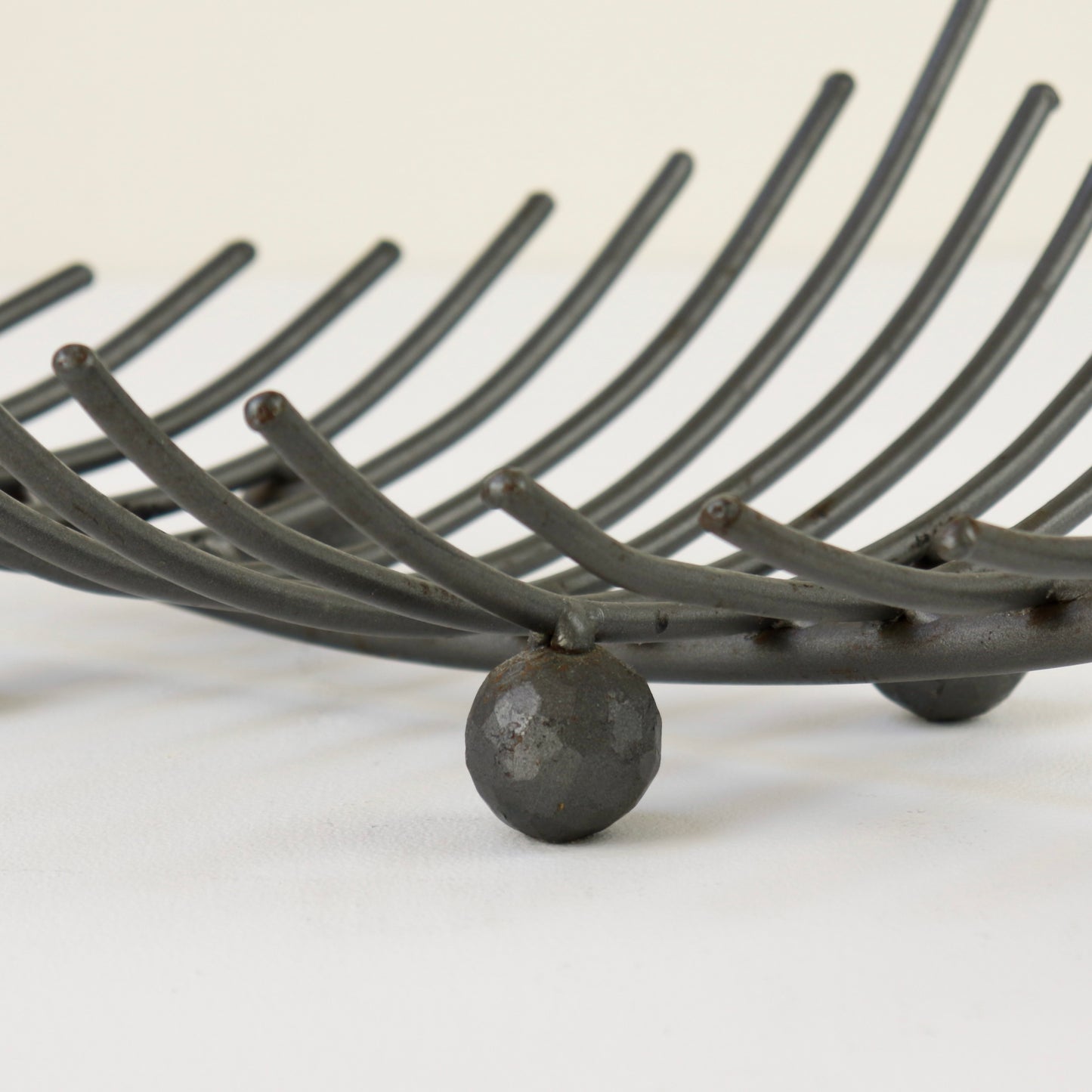 Iron fish skeleton platter