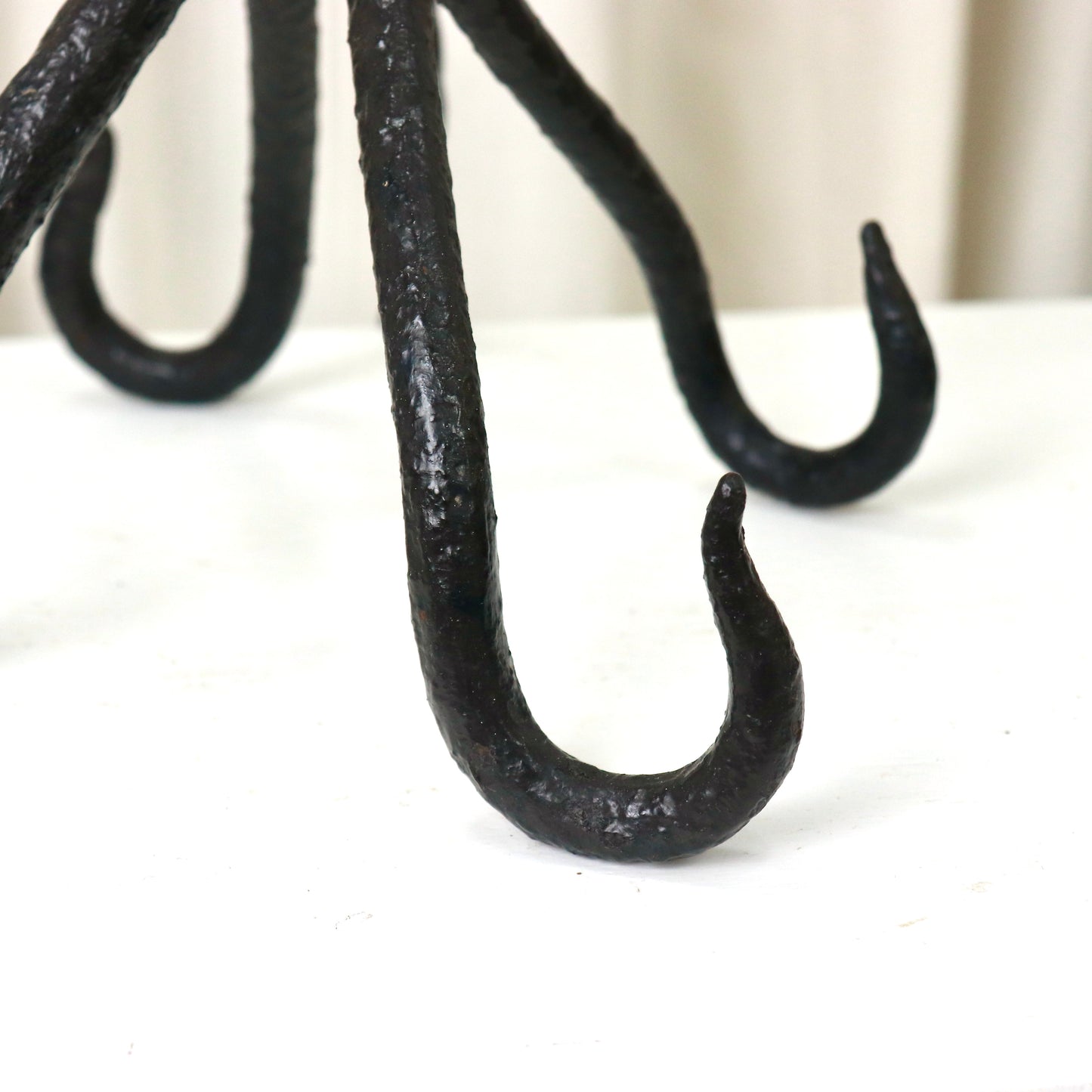 Gnarly Wrought Iron Lamp