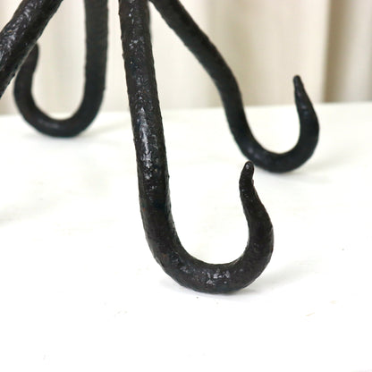 Gnarly Wrought Iron Lamp
