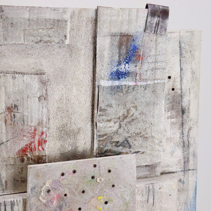 Peter McClure — Assemblage Sculptural Painting (2020)