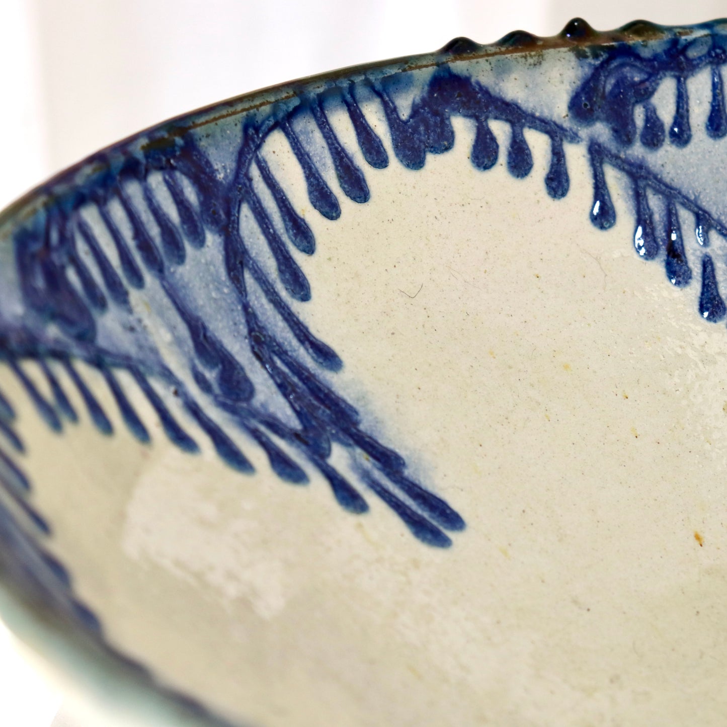 19th Century Andalusian Glazed Bowl Andalusia, Spain, 1800s