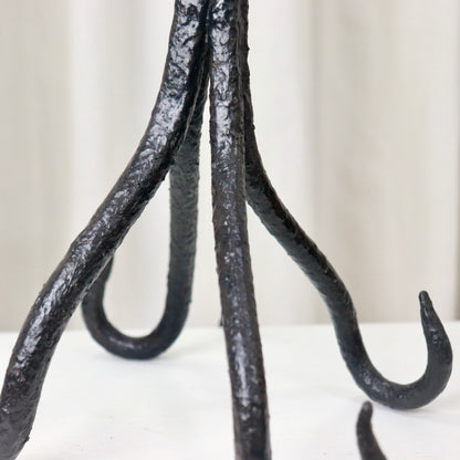 Gnarly Wrought Iron Lamp