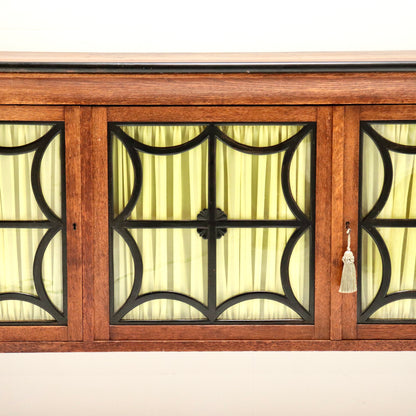 Early 20th Century French Sideboard with Glazed Doors