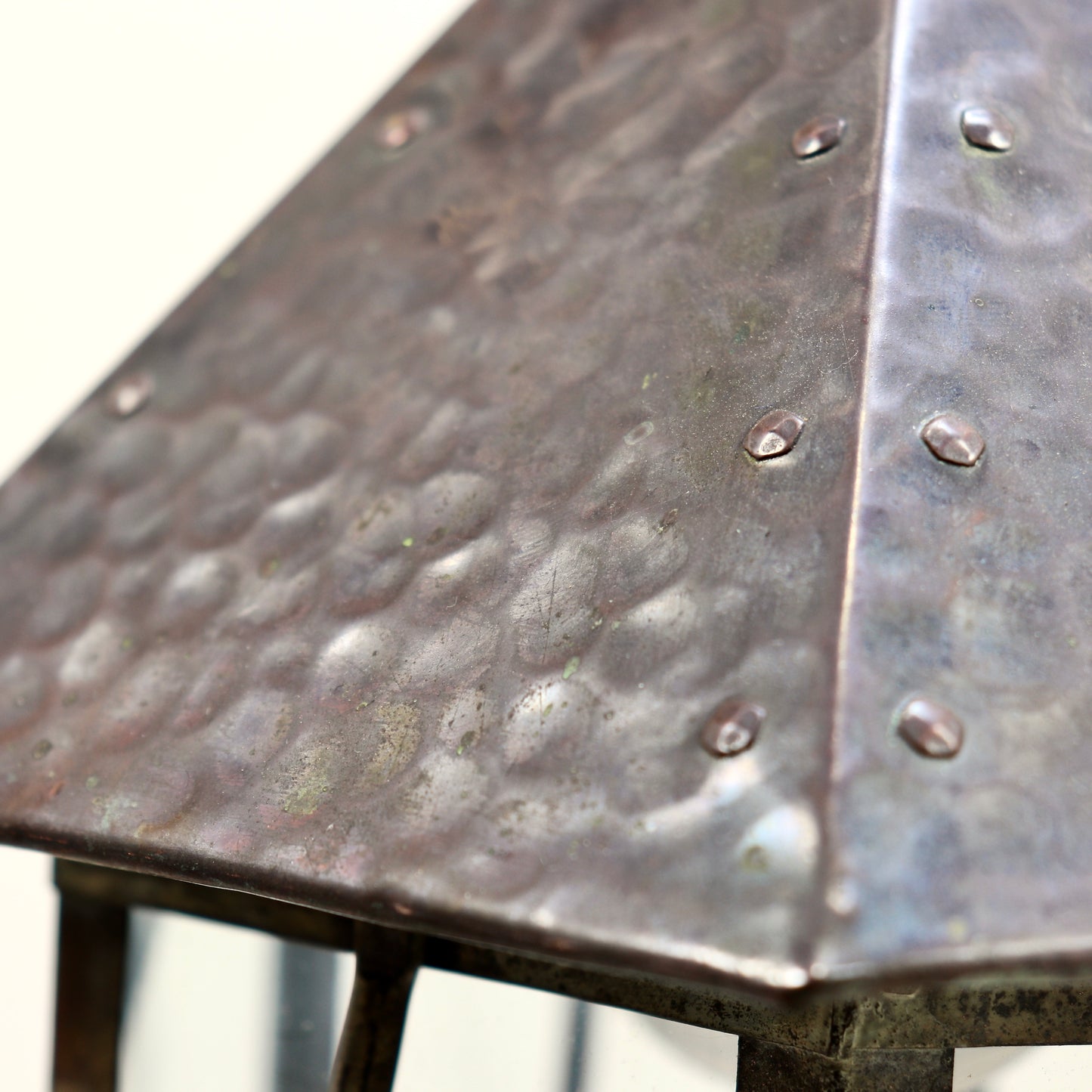 Arts & Crafts Copper Lantern Pendant