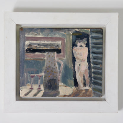 Richard Ayling "Two Women" 1994, Oil on canvas