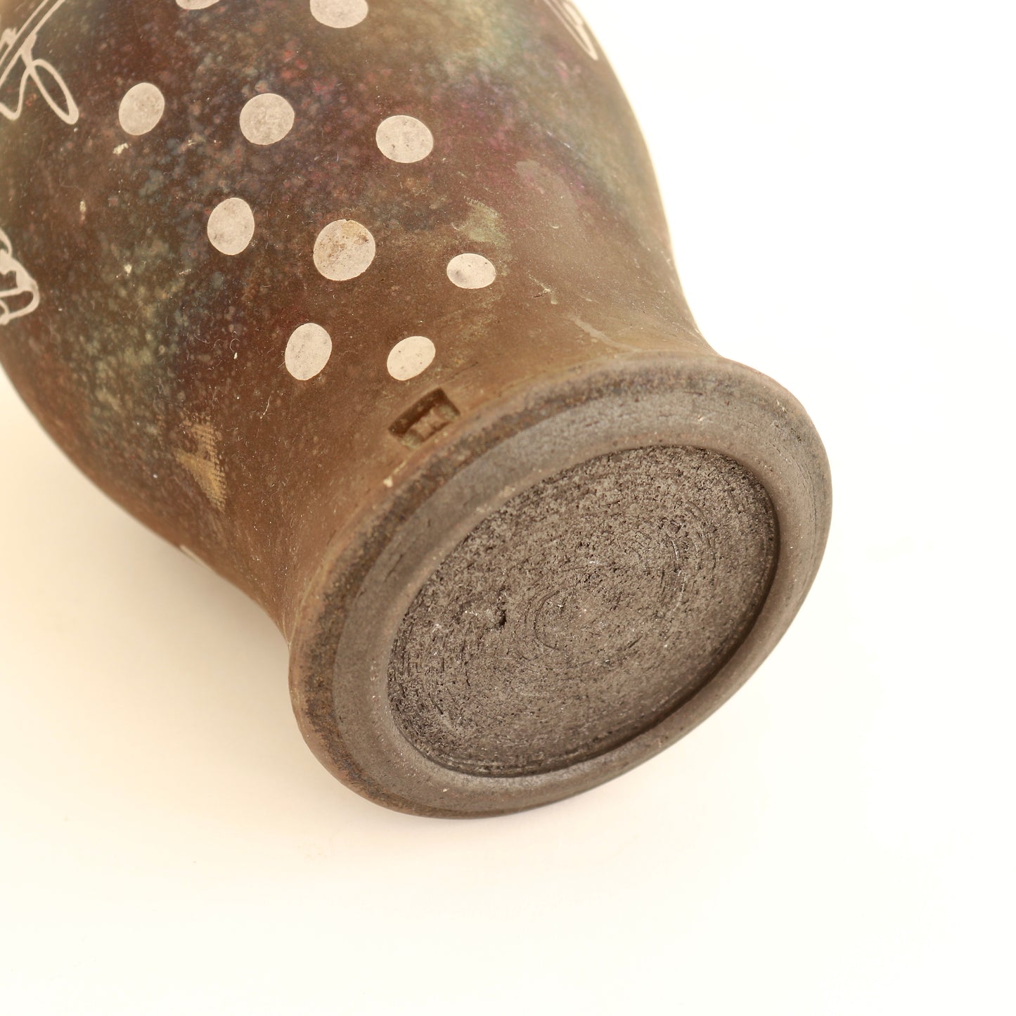 Studio Pottery Vase with Sgraffito Decoration