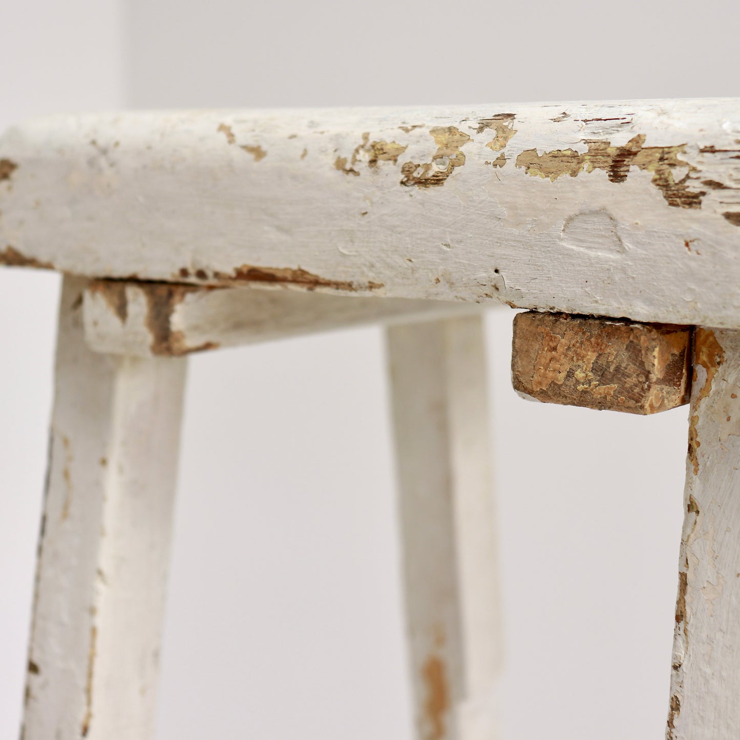 Vintage Chippy Paint Stool